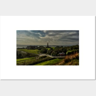 Tynemouth View Of Collingwood Monument Posters and Art